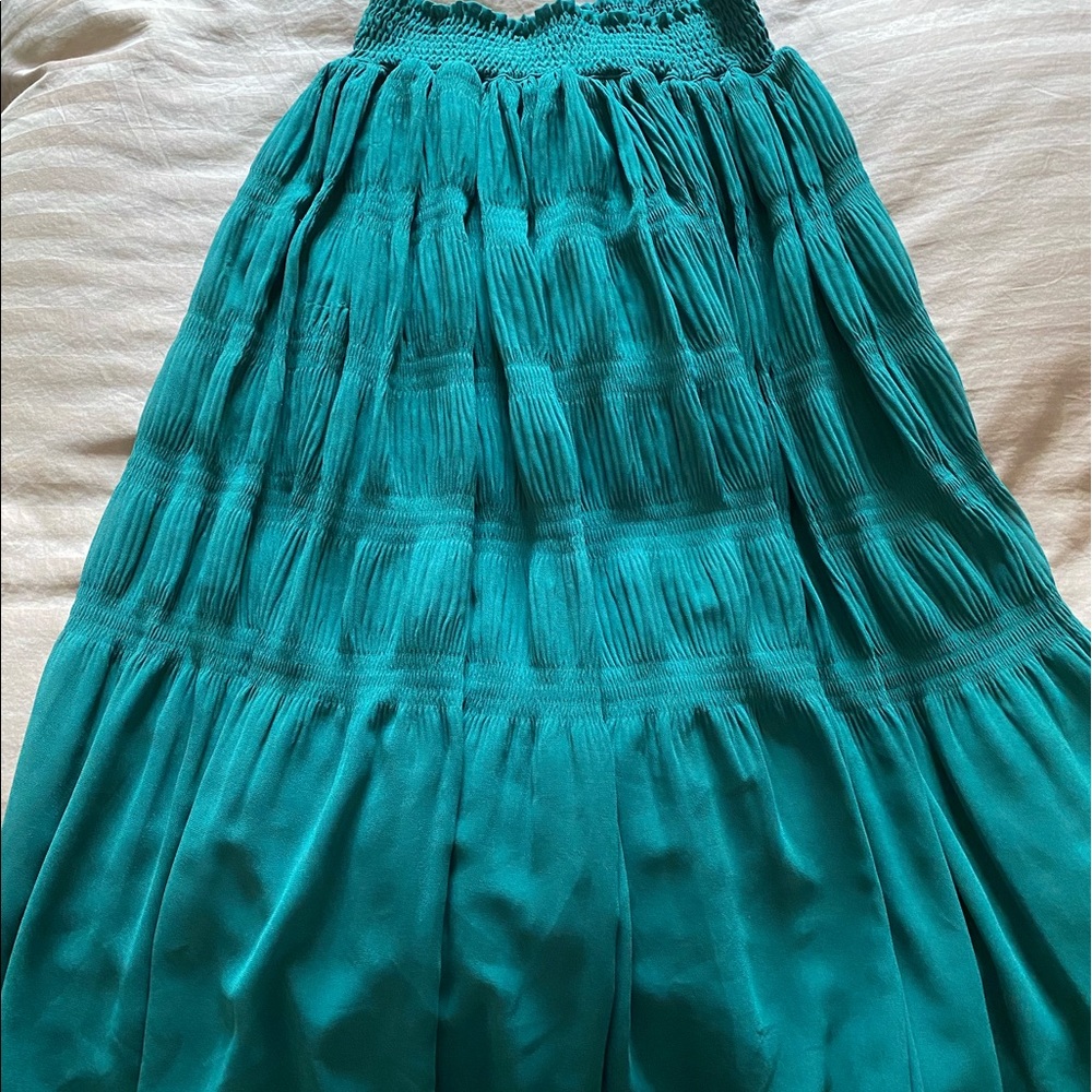 Zara basics flowy skirt